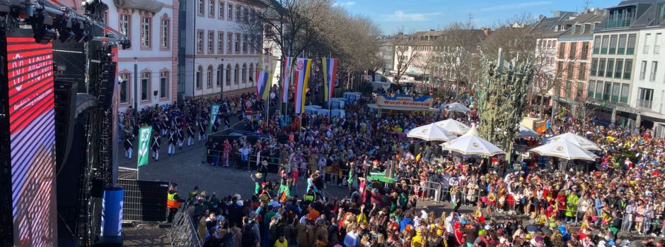 Rosenmontagszug in Mainz: Womöglich neuer Zuschauerrekord