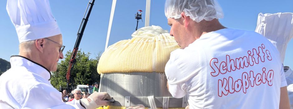 465-Kilo-Kloß: Weltrekordtitel für Koblenzer