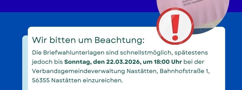 Fristen für die Briefwahl