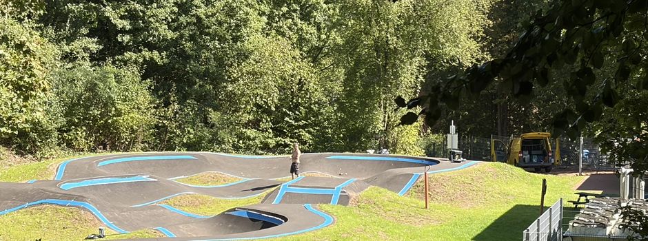 Pumptrack ab 15.30 Uhr wieder geöffnet!