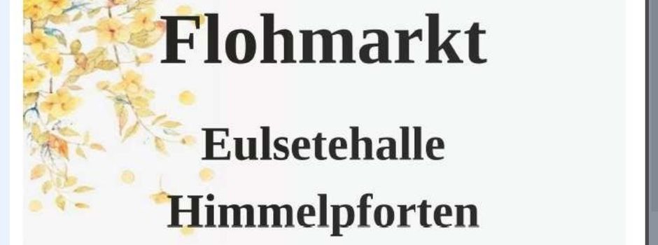 Spendenflohmarkt in Himmelpforten