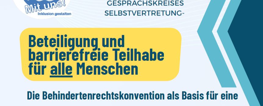 19.03.2026: „Inklusion und Selbstbestimmung“