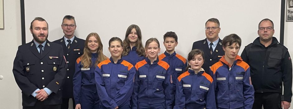 Steiningloh-Urspring hat wieder eine Jugendfeuerwehr