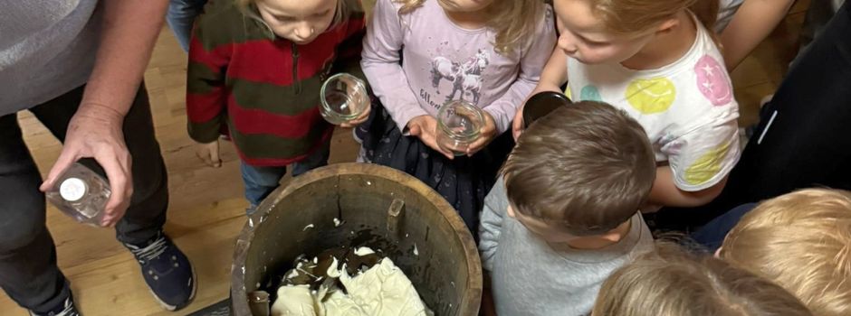 Ausbuttern wie bei den Großeltern