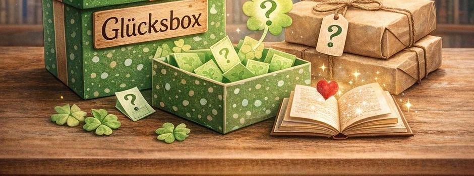Glücksbox in der Bücherei