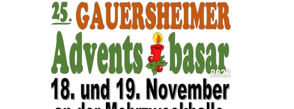 25. Adventsbasar