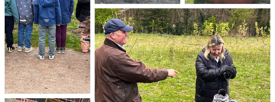 Pflanzaktion unserer Kita am Wald