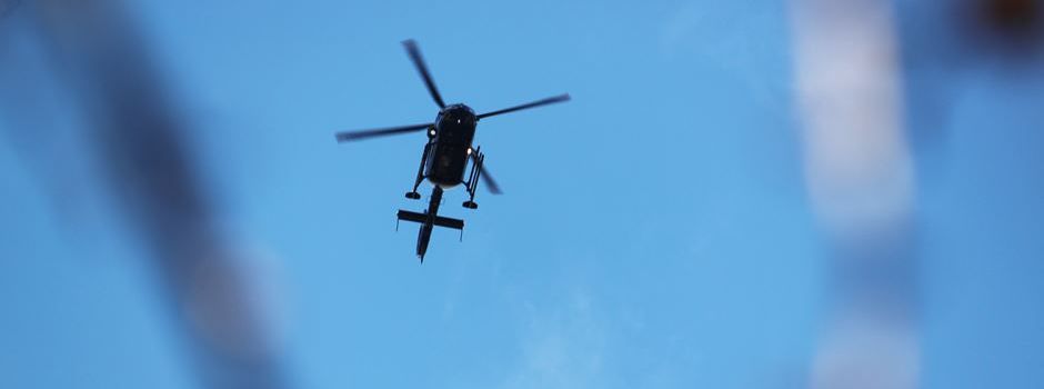 Große Suchaktion mit Polizeihubschrauber bei Worms