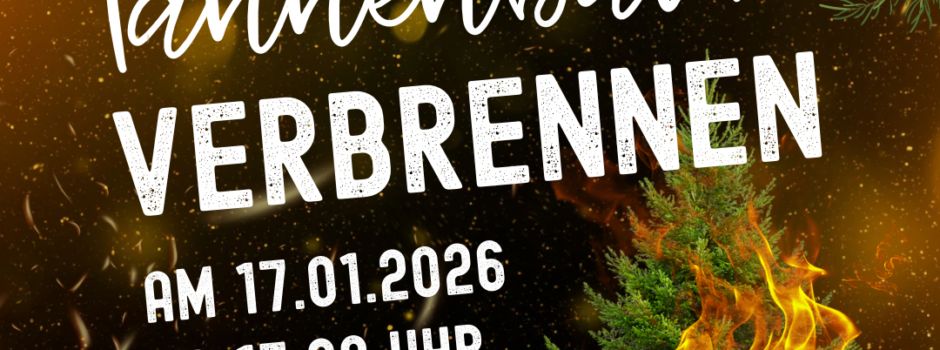 🎄🔥 Tannenbaum ade! 🔥🎄