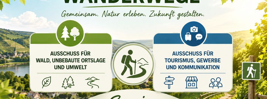 Einladung zur Auftaktveranstaltung: Wanderwege und Tourismus in Serrig – gemeinsam neue Ideen entwickeln