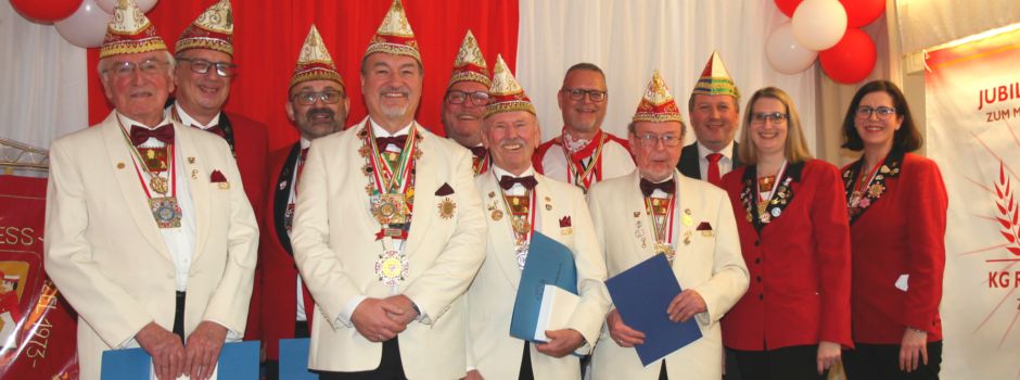 50 Jahre KG Rut-Wiess Ranzel: Geburtstagsfeier mit nostalgischem Rückblick