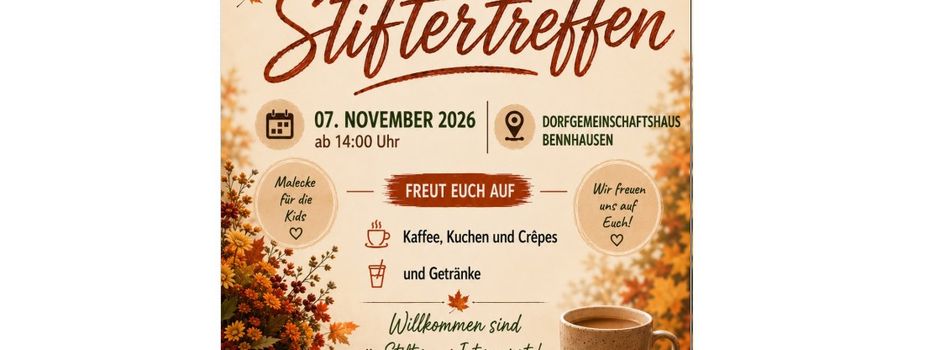 Stiftertreffen der Bennhauser Bürgerstiftung am Donnersberg
