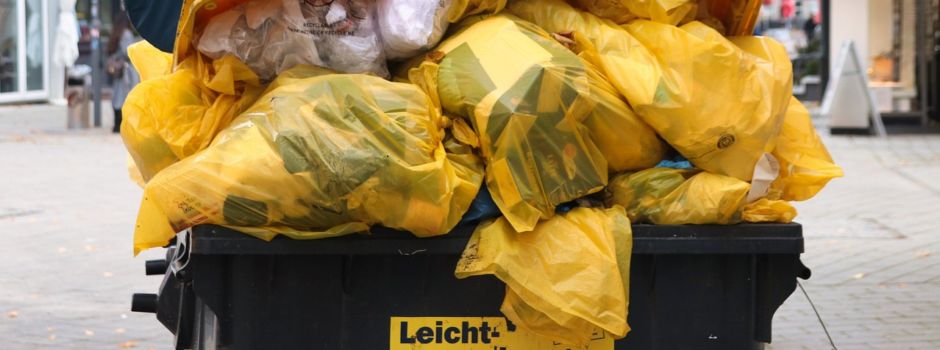 Wichtige Information zu den gelben Müllsackrollen