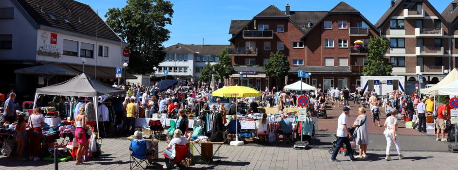 Niederkassel: 40. FDP-Familienflohmarkt im Sonnenschein