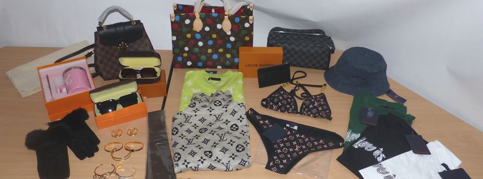 Polizei findet bei Wiesbadenerin 160 gefälschte Markenartikel