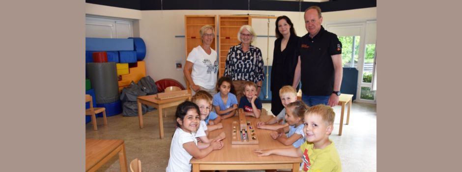 Kath. Kindertageseinrichtung St. Christina: 2500 EUR von der Osthushenrich-Stiftung