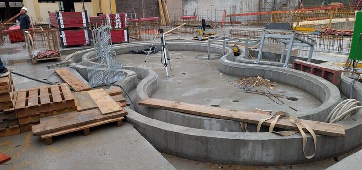 Fortschritte bei Bauarbeiten in Wormser Schwimmbädern