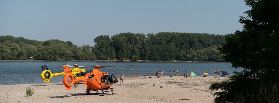 Badeunfall im Rhein: 13-Jährige und 22-Jährige in Oppenheim fast ertrunken