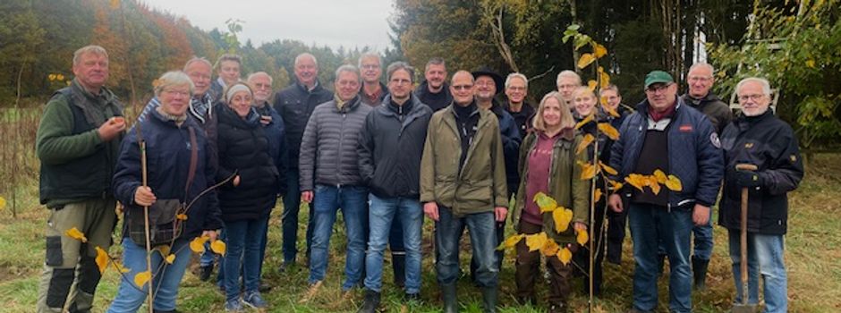 „Löwen“ pflanzen Winterlinden