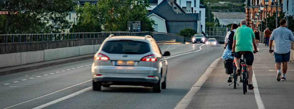 Radfahrer geben das Tempo vor: Das plant Koblenz auf der Balduinbrücke
