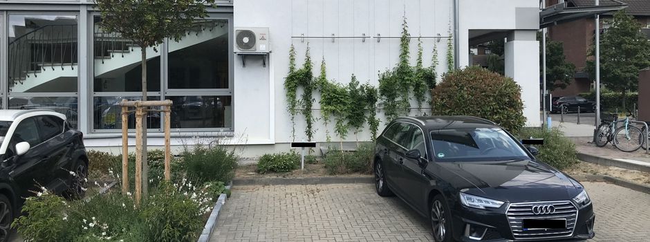 Das Rathaus in Niederkassel wird grüner