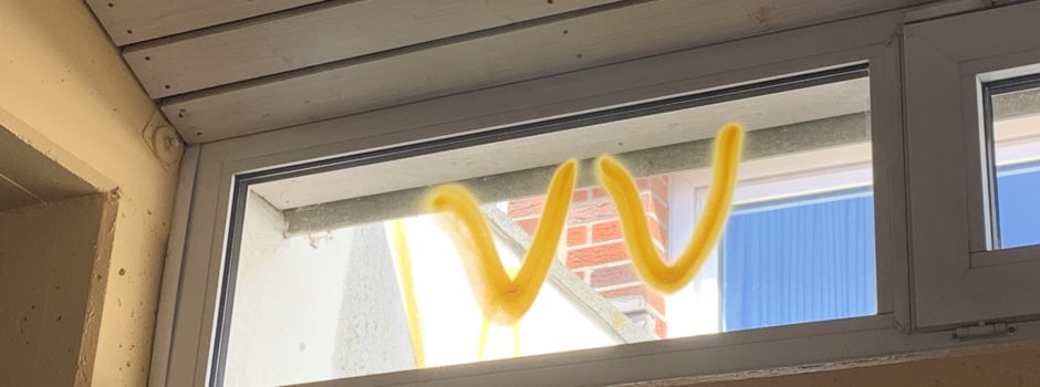 Graffiti an der Bolandschule