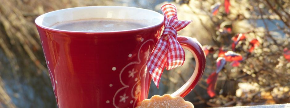 Kaffeetrinken in der Teestube