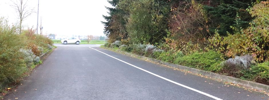 Rheidt/Mondorf: Beseitigung der Gefahrenstelle am Fahrradweg im Sportpark Süd