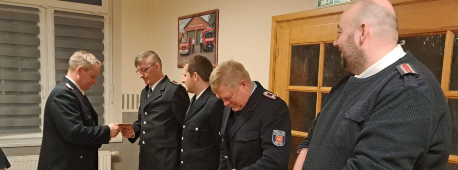 Jahreshauptversammlung der freiwilligen Feuerwehr Nostorf