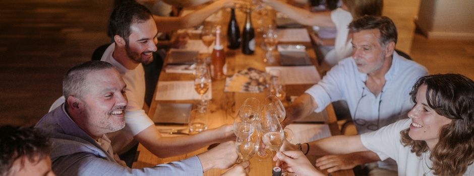 Hier prickelt nicht nur der Sekt: Die Tastings im Schloss Henkell