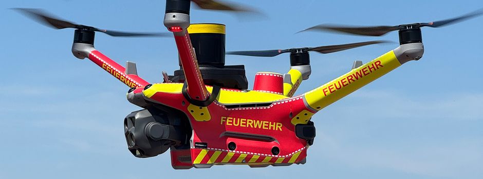 Wiesbadener Feuerwehr setzt automatisierte Drohne ein