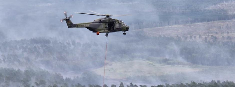 Mit „Bambi Buckets“ gegen die Flammen