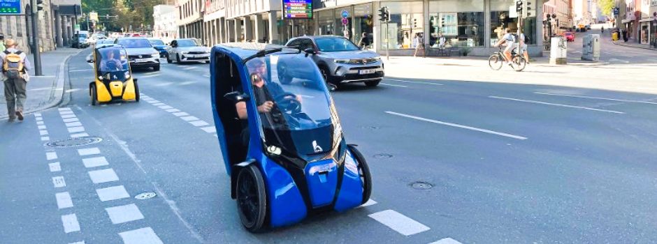 Klimafreundliche Mobilität aus Augsburg: Stadtverwaltung testet „City Hopper“