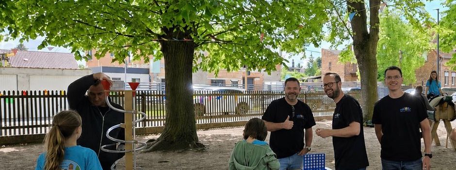 Neugierige Kinder und schnelle Bürgermeister