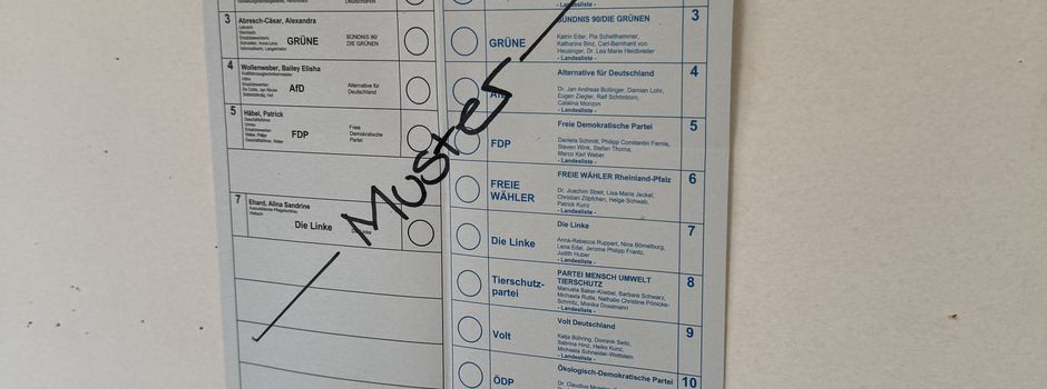 Hohe Wahlbeteiligung 