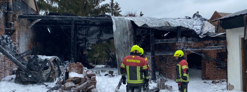 Großeinsatz der Feuerwehr in Uthleben