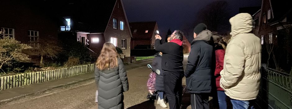 Mit der Wärmebildkamera durch Horneburg-West