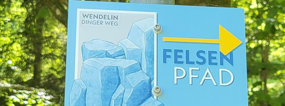Laufer Felsenpfad neu beschildert