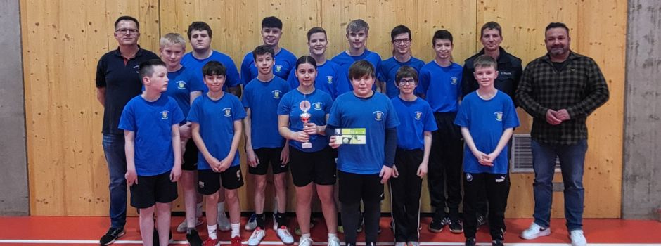 Jugendfeuerwehr Mandern verteidigt Kreispokal im Völkerball