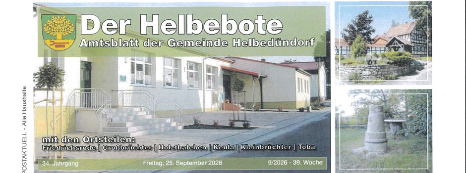 Amtsblatt 9-2026 vom 25.09.2026 ist online       