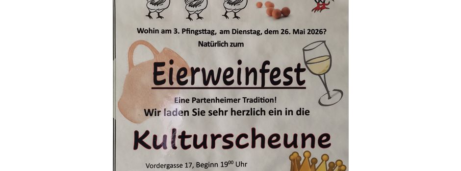 Eierweinfest beim Kultur-Forum