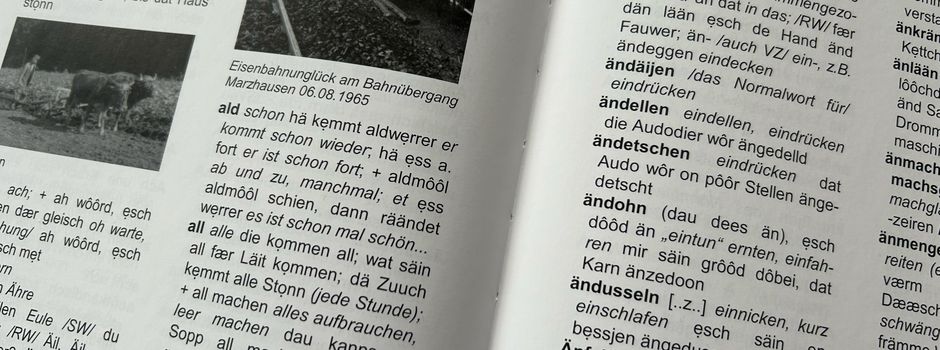 „Stänebächer platt“ - Buchstabe A