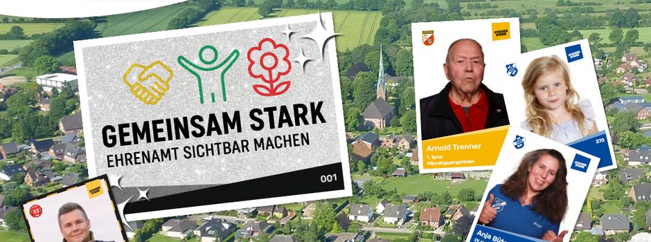 Ehrenamt in Siek: Das Stickeralbum startet am Samstag