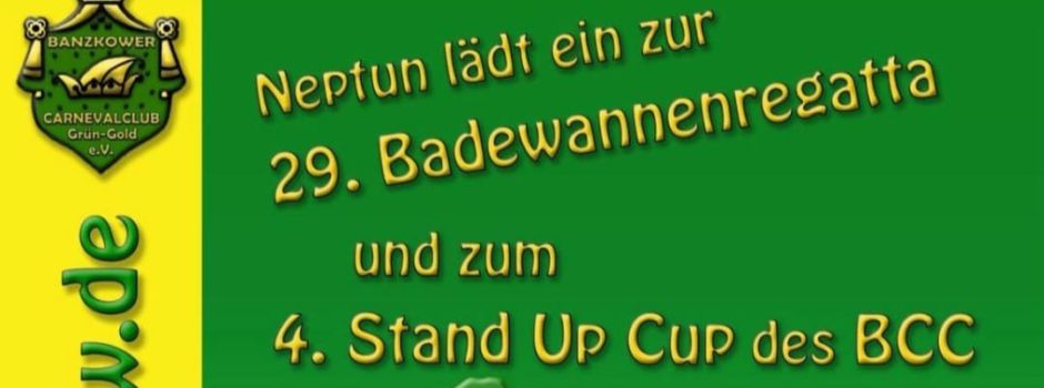 29. Badewannenregatta und 4. Stand Up Cup des BCC