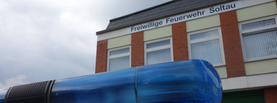 Feuer im Mehrfamilienhaus in Soltau