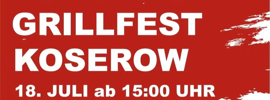Grillfest der freiwilligen Feuerwehr Koserow
