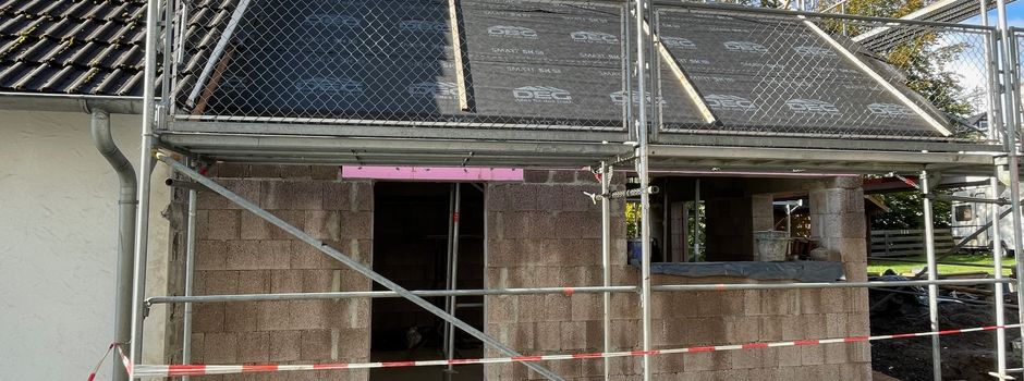 „Umfeldgestaltung am Backes“, 1. Bauabschnitt „Erweiterung Backes mit Errichtung einer Toilettenanlage“