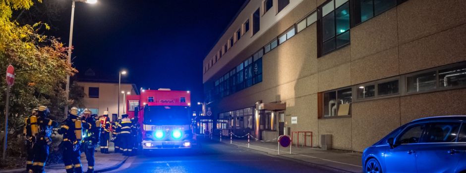Feuer an der Mainzer Uniklinik