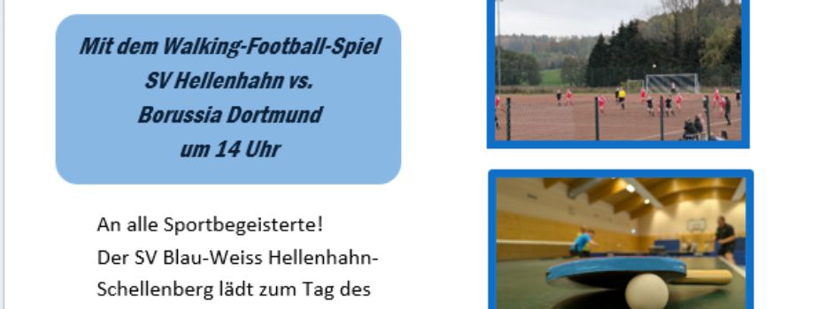 Tag des offenen Trainings am 24. Mai