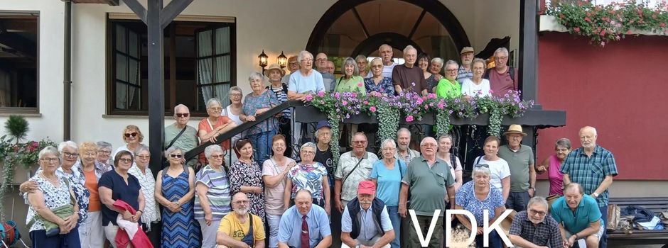 Der VdK OV Ehrsten-Meimbressen-Calden auf großer Fahrt